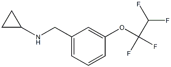 (1R)CYCLOPROPYL[3-(1,1,2,2-TETRAFLUOROETHOXY)PHENYL]METHYLAMINE Struktur