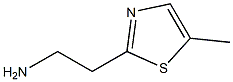 2-(5-METHYL-THIAZOL-2-YL)-ETHYLAMINE Struktur