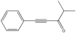 4-METHYL-1-PHENYL-PENT-1-YN-3-ONE Struktur