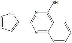 2-(2-FURYL)QUINAZOLINE-4-THIOL Struktur