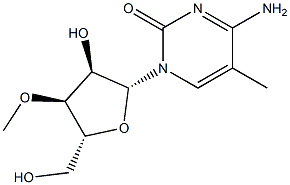 3'-(O-METHYL)-5-METHYLCYTIDINE Struktur