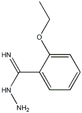 2-ETHOXYPHENYLCARBOXIMIDIC ACID, HYDRAZIDE Struktur