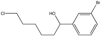 1-(3-BROMOPHENYL)-6-CHLORO-1-HEXANOL