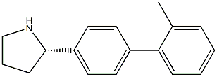 (2S)-2-[4-(2-METHYLPHENYL)PHENYL]PYRROLIDINE Struktur