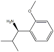 (1R)-1-(2-METHOXYPHENYL)-2-METHYLPROPYLAMINE Struktur