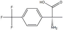 (2R)-2-AMINO-2-[4-(TRIFLUOROMETHYL)PHENYL]PROPANOIC ACID Struktur