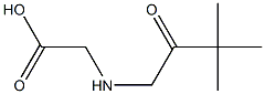 [(3,3-DIMETHYL-2-OXOBUTYL)AMINO]ACETIC ACID Struktur