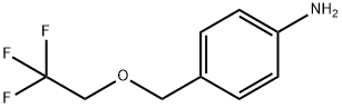 4-[(2,2,2-TRIFLUOROETHOXY)METHYL]ANILINE Struktur