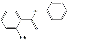 2-AMINO-N-(4-TERT-BUTYLPHENYL)BENZAMIDE Struktur