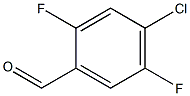 4-CHLORO-2,5-DIFLUOROBENZALDEHYDE Struktur