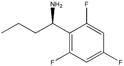 (1R)-1-(2,4,6-TRIFLUOROPHENYL)BUTYLAMINE Struktur