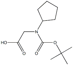 BOC-DL-CPG-OH DCHA Struktur