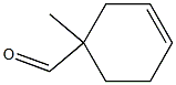 1-METHYL-3-CYCLOHEXENE-1-CARBOXALDEHYDE Struktur