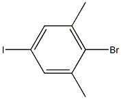 1-BROMO-2,6-DIMETHYL-4-IODOBENZENE Struktur