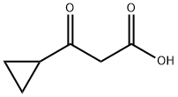 3-CYCLOPROPYL-3-OXO-PROPIONIC ACID Struktur