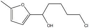 5-CHLORO-1-(5-METHYL-2-FURYL)-1-PENTANOL Struktur