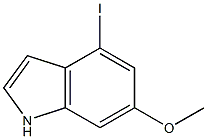 4-IODO-6-METHOXY INDOLE Struktur