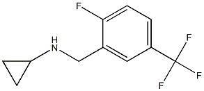 (1R)CYCLOPROPYL[2-FLUORO-5-(TRIFLUOROMETHYL)PHENYL]METHYLAMINE Struktur