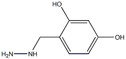 2,4-DIHYDROXY-BENZYL-HYDRAZINE Struktur