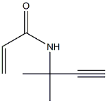 N-(1,1-DIMETHYL-PROP-2-YNYL)-ACRYLAMIDE Struktur