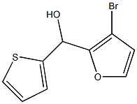 3-BROMO-2-THIENYL-(2-FURYL)METHANOL Struktur