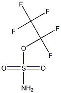 2-PENTAFLUOROETHOXYSULFONAMIDE Struktur