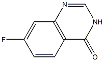 7-FLUORO-3H-QUINAZOLIN-4-ONE Struktur