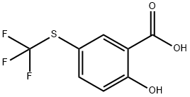 2-HYDROXY-5-(TRIFLUOROMETHYLTHIO)BENZOIC ACID price.