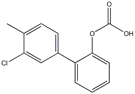 3'-CHLORO-4'-METHYL-2-BIPHENYLCARBONIC ACID Struktur