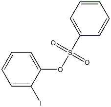 2-IODOPHENYL PHENYLSULFONATE Struktur