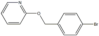 4-BROMOBENZYL-(2-PYRIDYL)ETHER Struktur