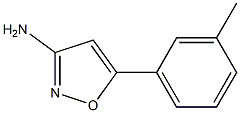 5-M-TOLYLISOXAZOL-3-AMINE Struktur