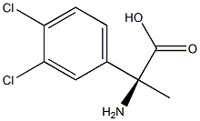 (2S)-2-AMINO-2-(3,4-DICHLOROPHENYL)PROPANOIC ACID Struktur