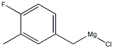 4-FLUORO-3-METHYLBENZYLMAGNESIUM CHLORIDE Struktur