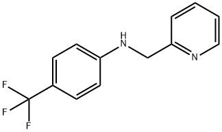 PYRIDIN-2-YLMETHYL-(4-TRIFLUOROMETHYL-PHENYL)-AMINE Struktur