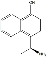 4-((1S)-1-AMINOETHYL)NAPHTHOL Struktur