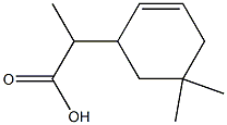 METHYL(5,5-DIMETHYLCYCLO-2-HEXENYL-ACETATE) Struktur