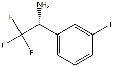 (1R)-2,2,2-TRIFLUORO-1-(3-IODOPHENYL)ETHYLAMINE Struktur