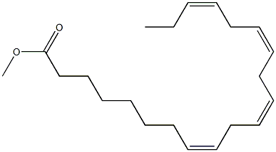 8Z,11Z,14Z,17Z-EICOSATETRAENOIC ACID, METHYL ESTER Struktur