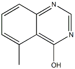 5-METHYL-4-QUINAZOLINOL Struktur