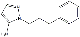 2-(3-PHENYL-PROPYL)-2H-PYRAZOL-3-YLAMINE Struktur