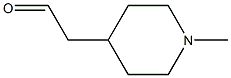 2-(1-METHYL-4-PIPERIDINYL)ACETALDEHYDE Struktur