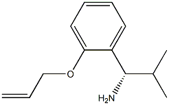 (1S)-2-METHYL-1-(2-PROP-2-ENYLOXYPHENYL)PROPYLAMINE Struktur