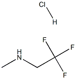 METHYL-(2,2,2-TRIFLUORO-ETHYL)-AMINE HYDROCHLORIDE Struktur