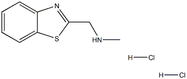 BENZOTHIAZOL-2-YLMETHYL-METHYL-AMINE DIHYDROCHLORIDE Struktur