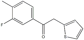 3'-FLUORO-4'-METHYL-2-THIENYLACETOPHENONE Struktur