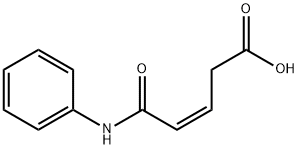 5-ANILINO-5-OXO-3-PENTENOIC ACID Struktur