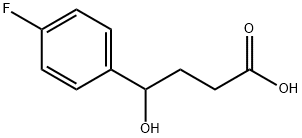 4-(4-FLUORO-PHENYL)-4-HYDROXY-BUTYRIC ACID Struktur