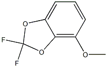 4-METHOXY-2,2-DIFLUORO-1,3-BENZODIOXOLE Struktur