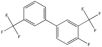 4-FLUORO-3,3'-BIS-TRIFLUOROMETHYL-BIPHENYL Struktur